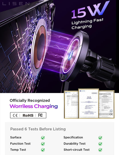 ChargeLab Wireless Car Charger Mount