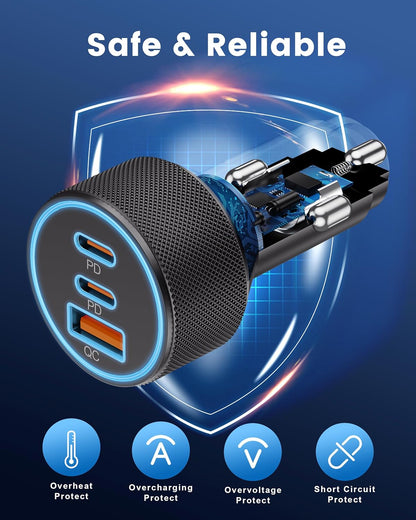 ChargeLab 67W Fast Car Charger