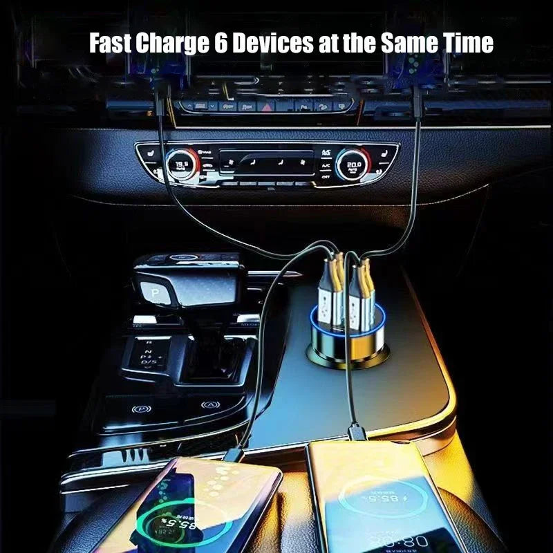 ChargeLab 6-in-1 Smart Car Charger